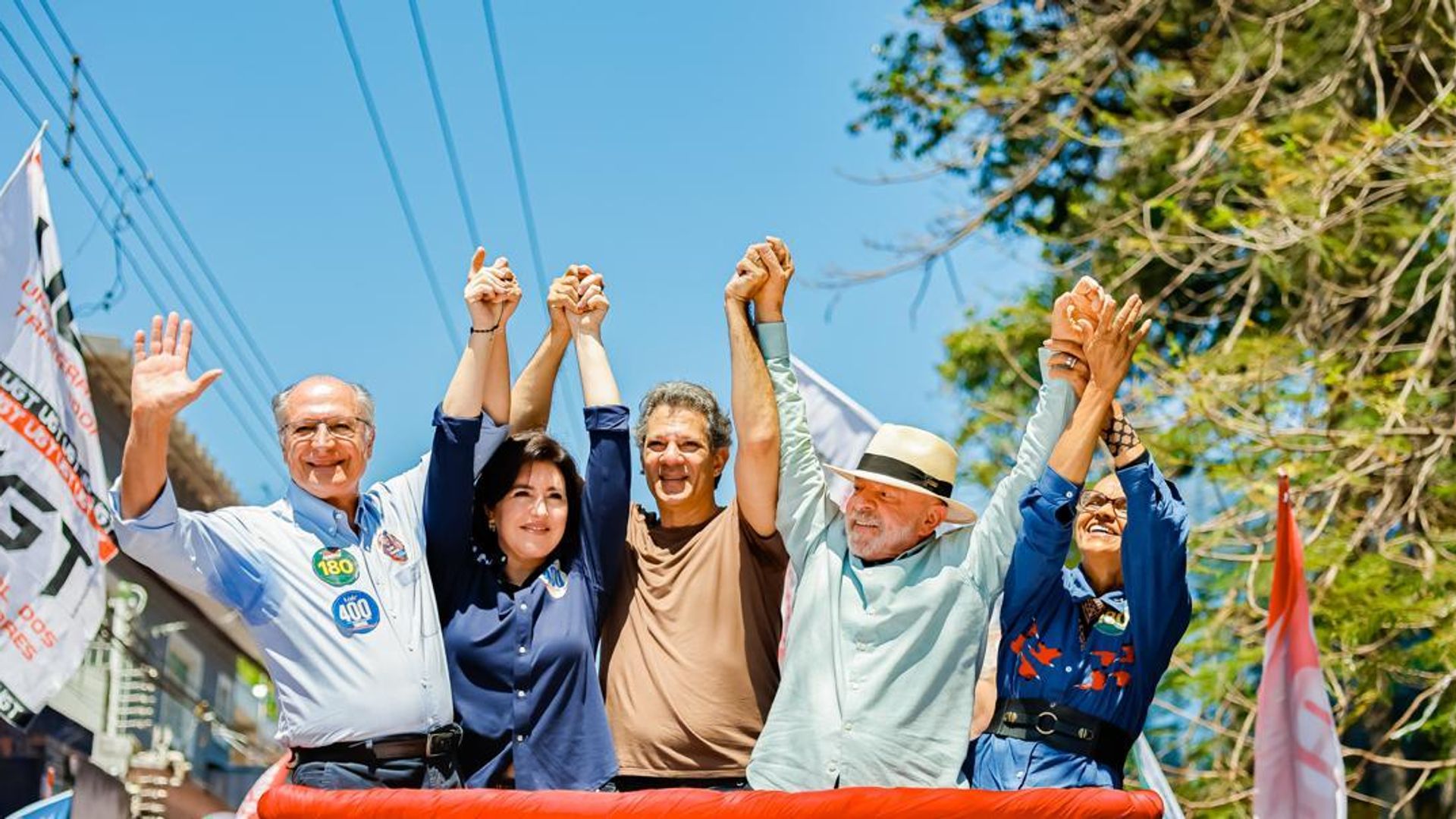 Tebet afirma em ato com Lula que não permitirá avanço da milícia ao Planalt