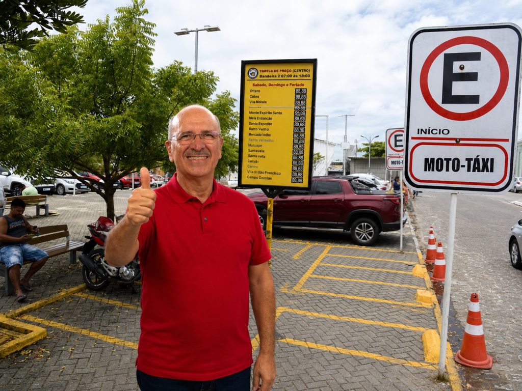 Penedo propõe cortar pela metade taxas de taxistas e mototaxistas