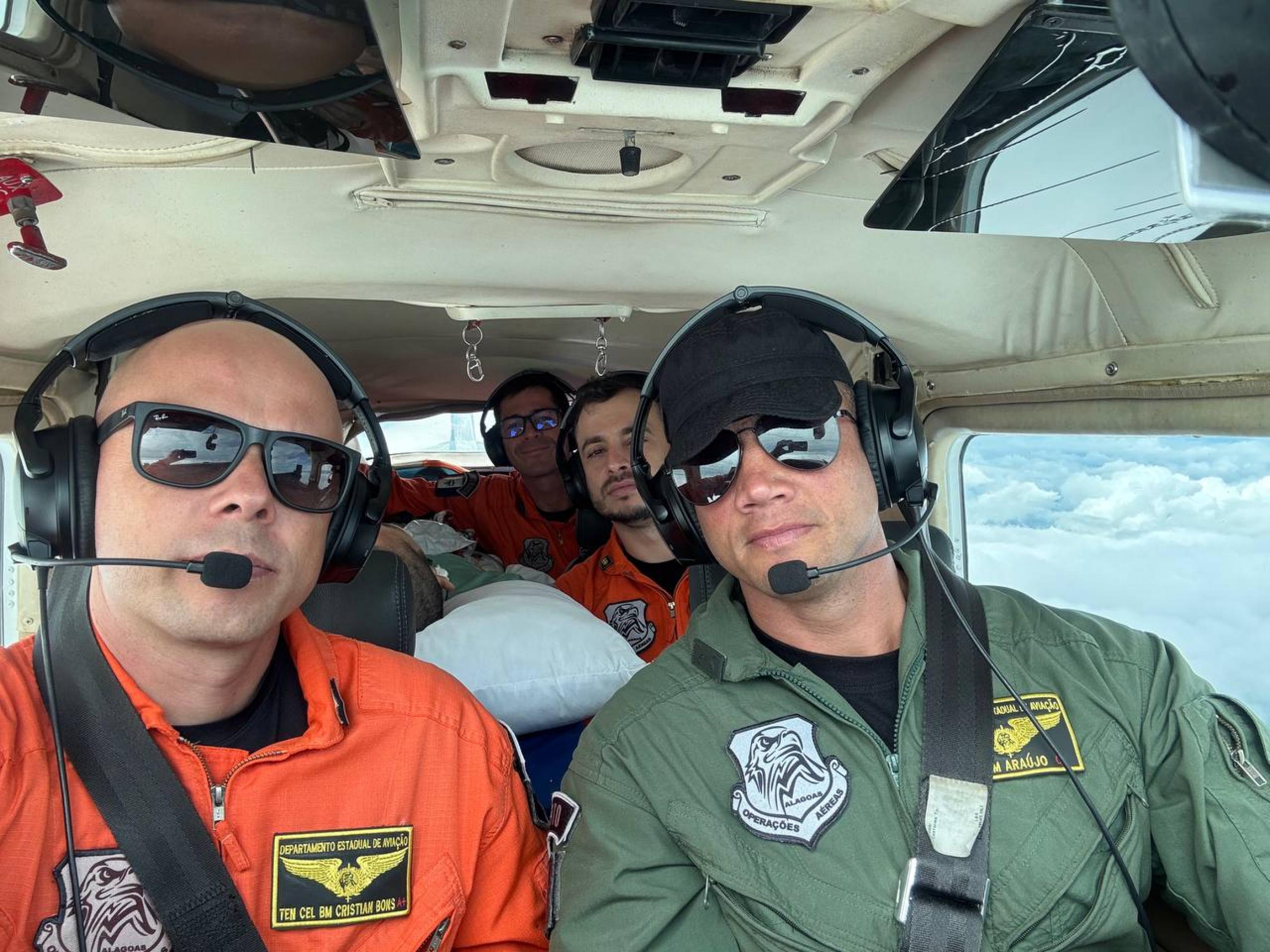 Departamento de Aviação realiza repatriação aeromédica de paciente alagoano