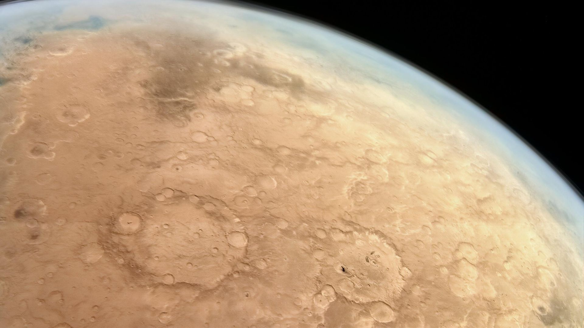 Estudo revela como vento solar dissipou a atmosfera de Marte