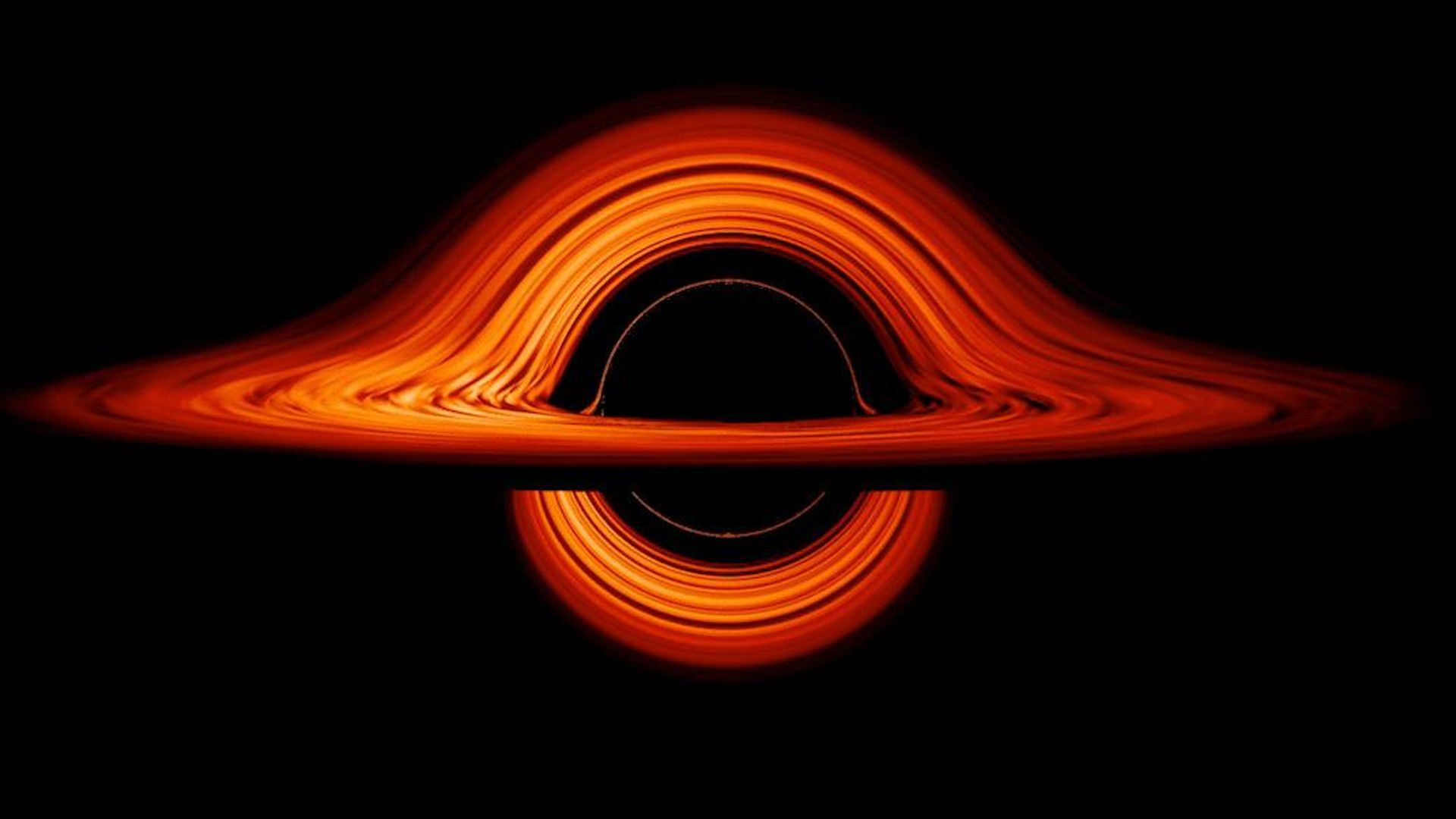 Estudo mostra como atrasos da luz influenciam imagens de buracos negros