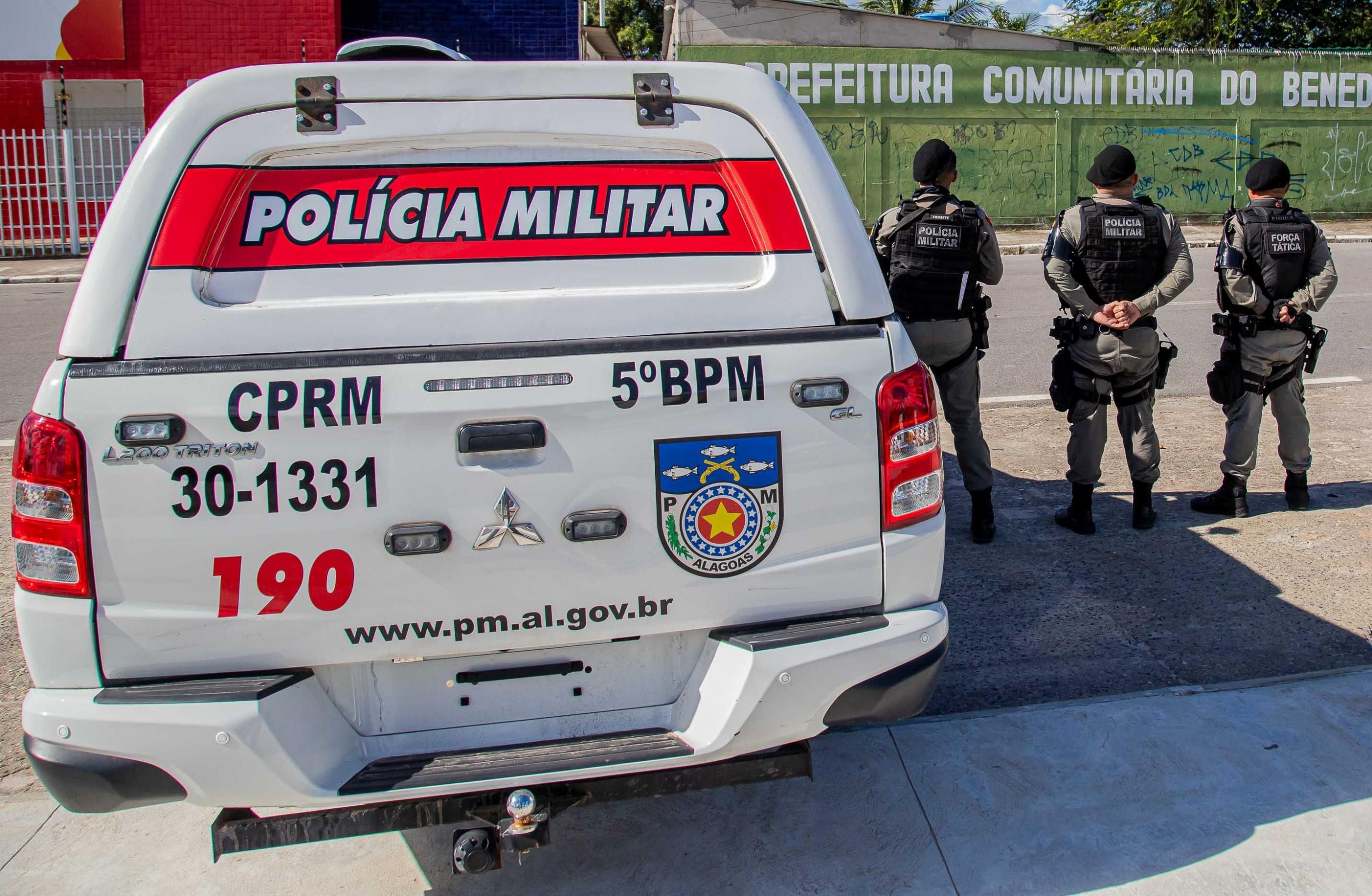Após ação rápida, PM prende autor de homicídio em Maceió
