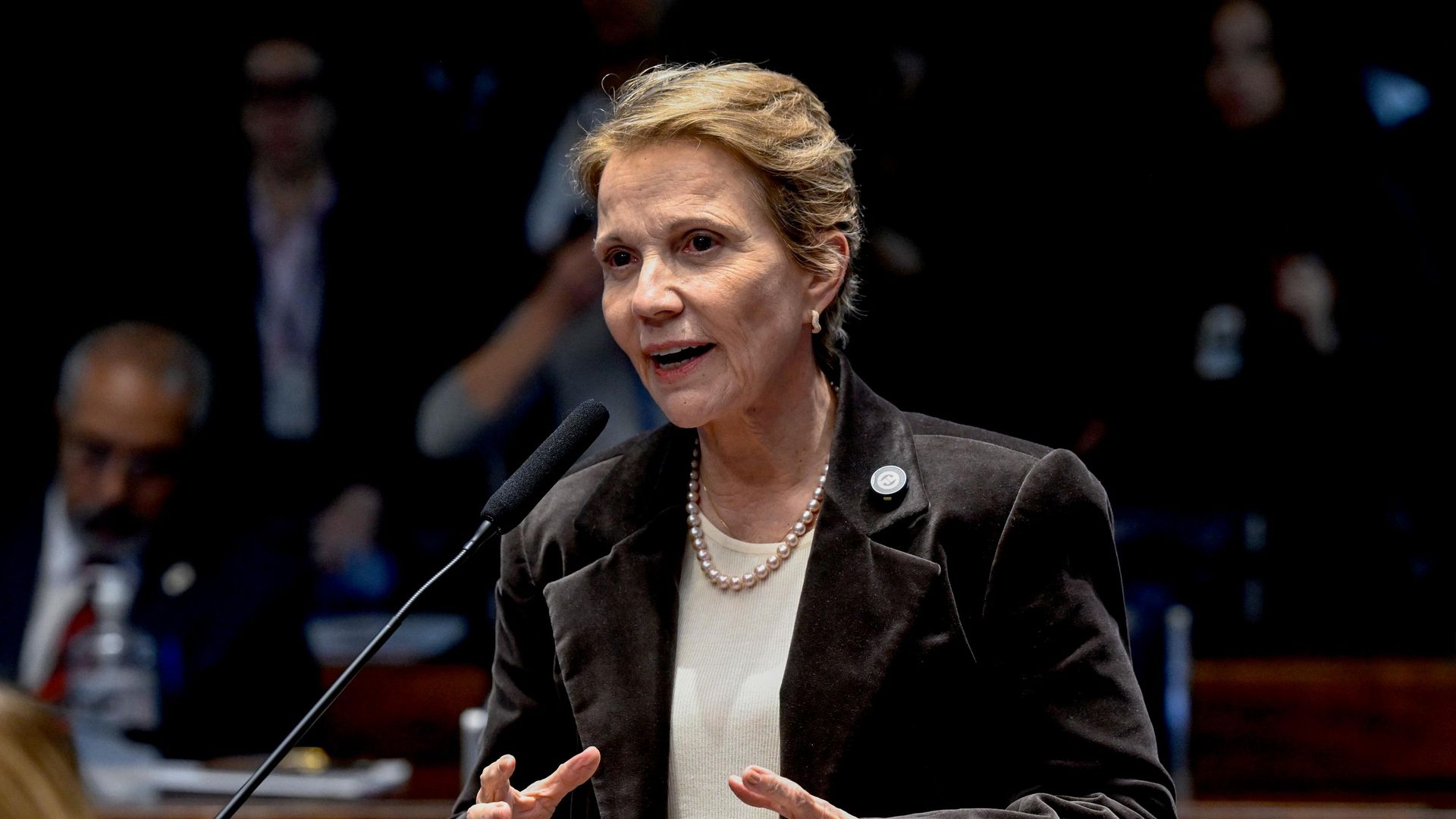 Tereza Cristina diz que ainda há chance de ser vice de Flávio Bolsonaro