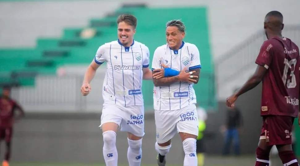 CSA vence na Bahia, faz 3 a 1 no Jacuipense e lidera a Série D com 100% de aproveitamento