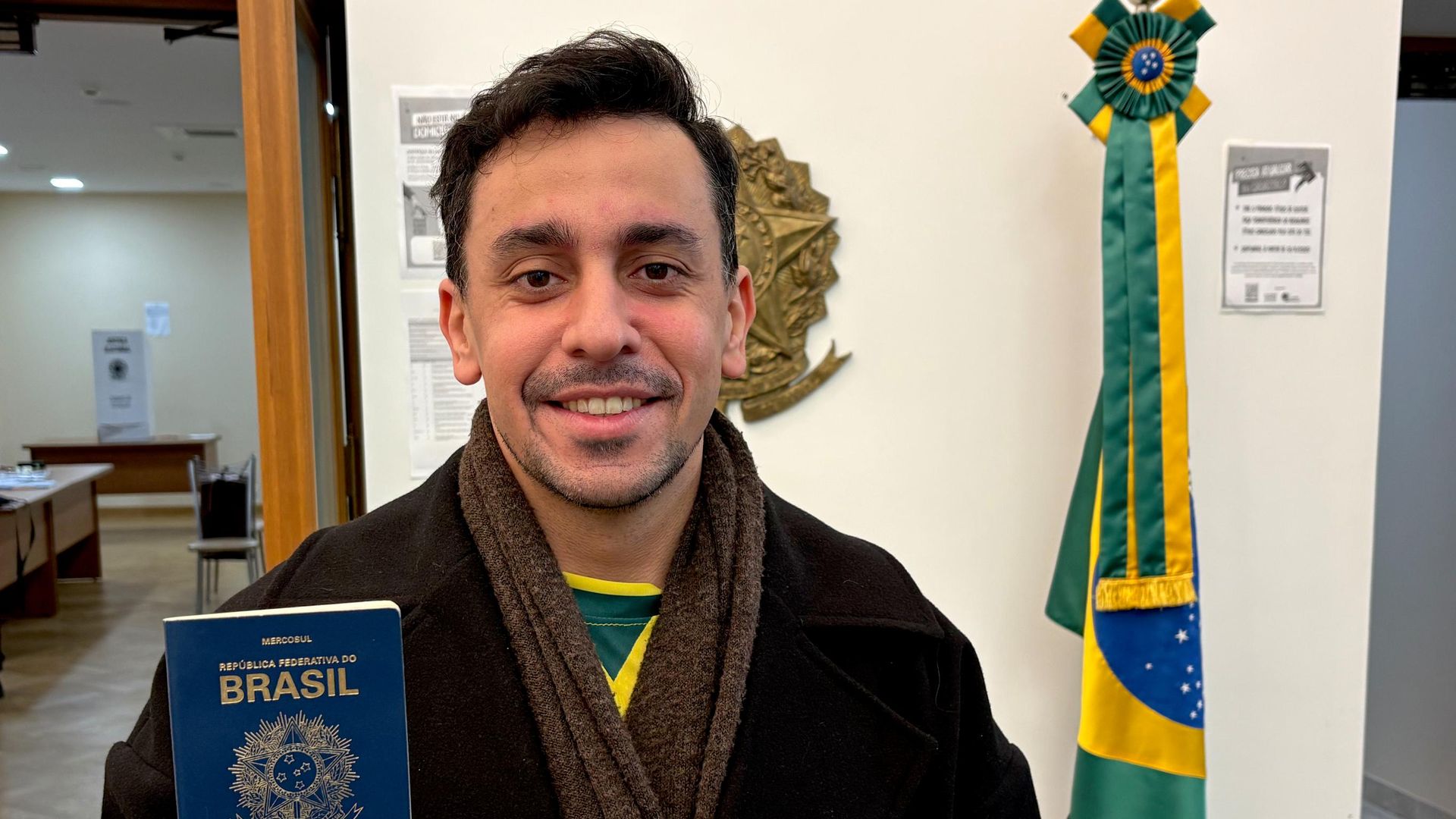 Brasileiros votam para presidente na Embaixada em Moscou