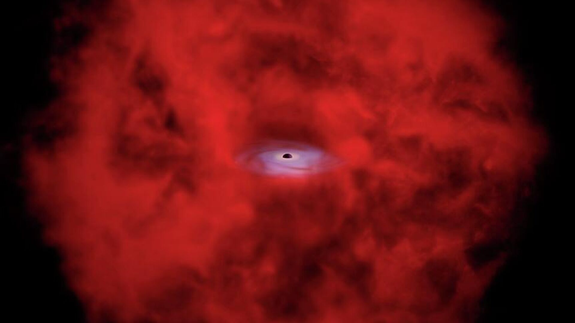 Webb detecta “ponto vermelho” com raios X e pode revelar origem de buracos negros gigantes