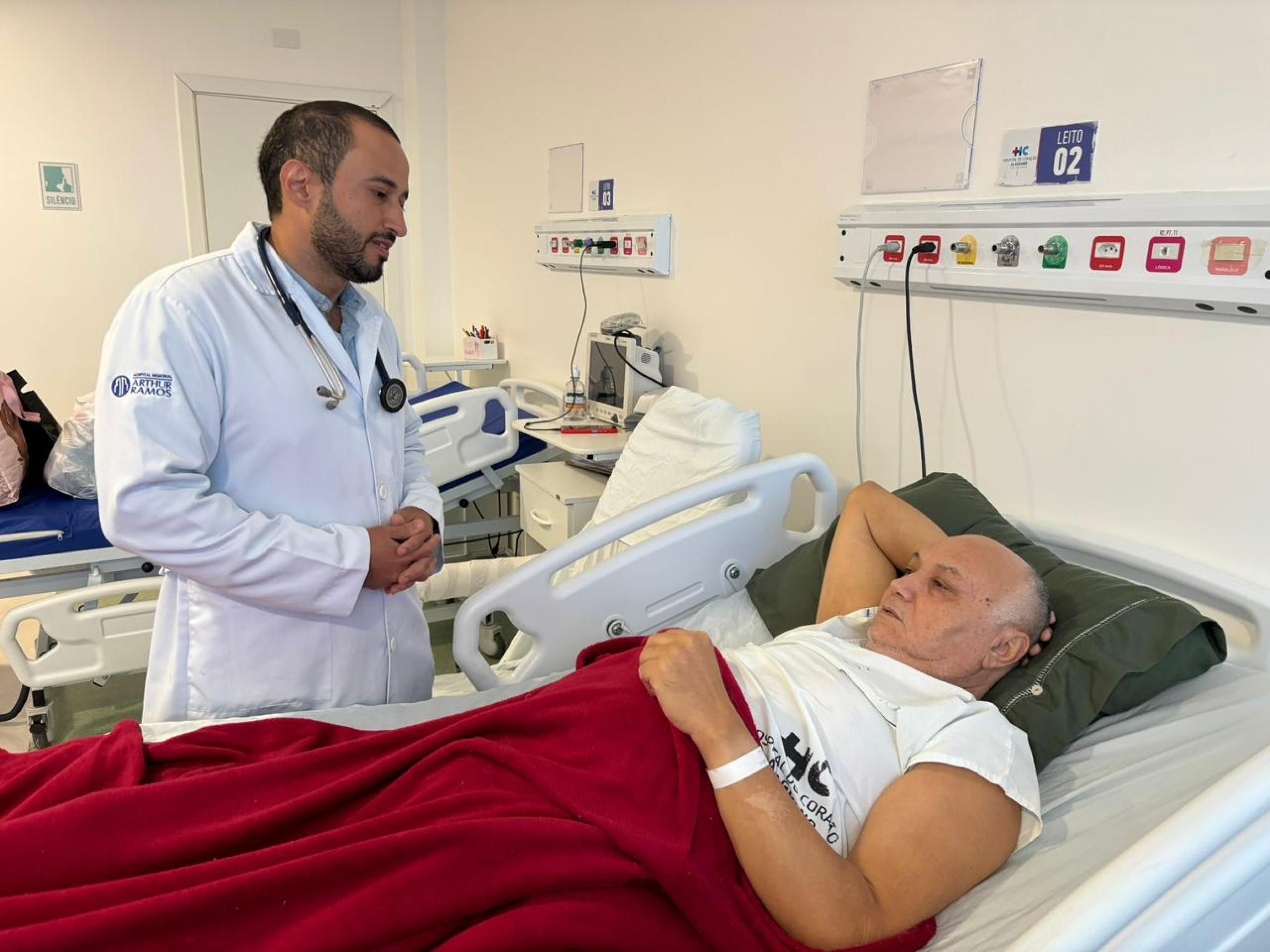 Hospital do Coração garante recuperação de paciente após infarto