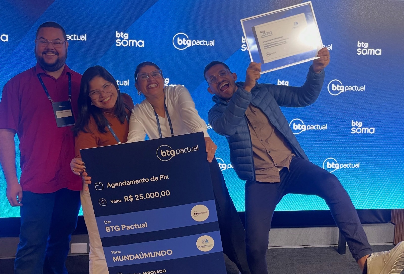 ONG Mundaú Mundo renova parceria com o BTG Pactual para fortalecer projetos de impacto social