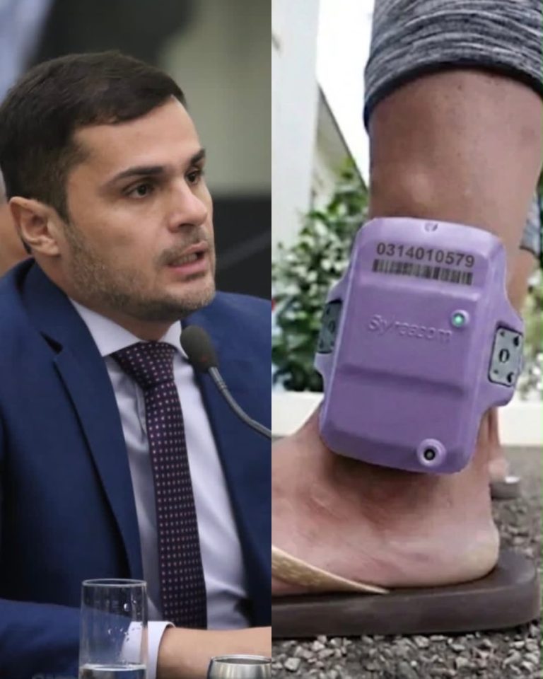 Projeto propõe tornozeleira lilás para agressores de mulheres