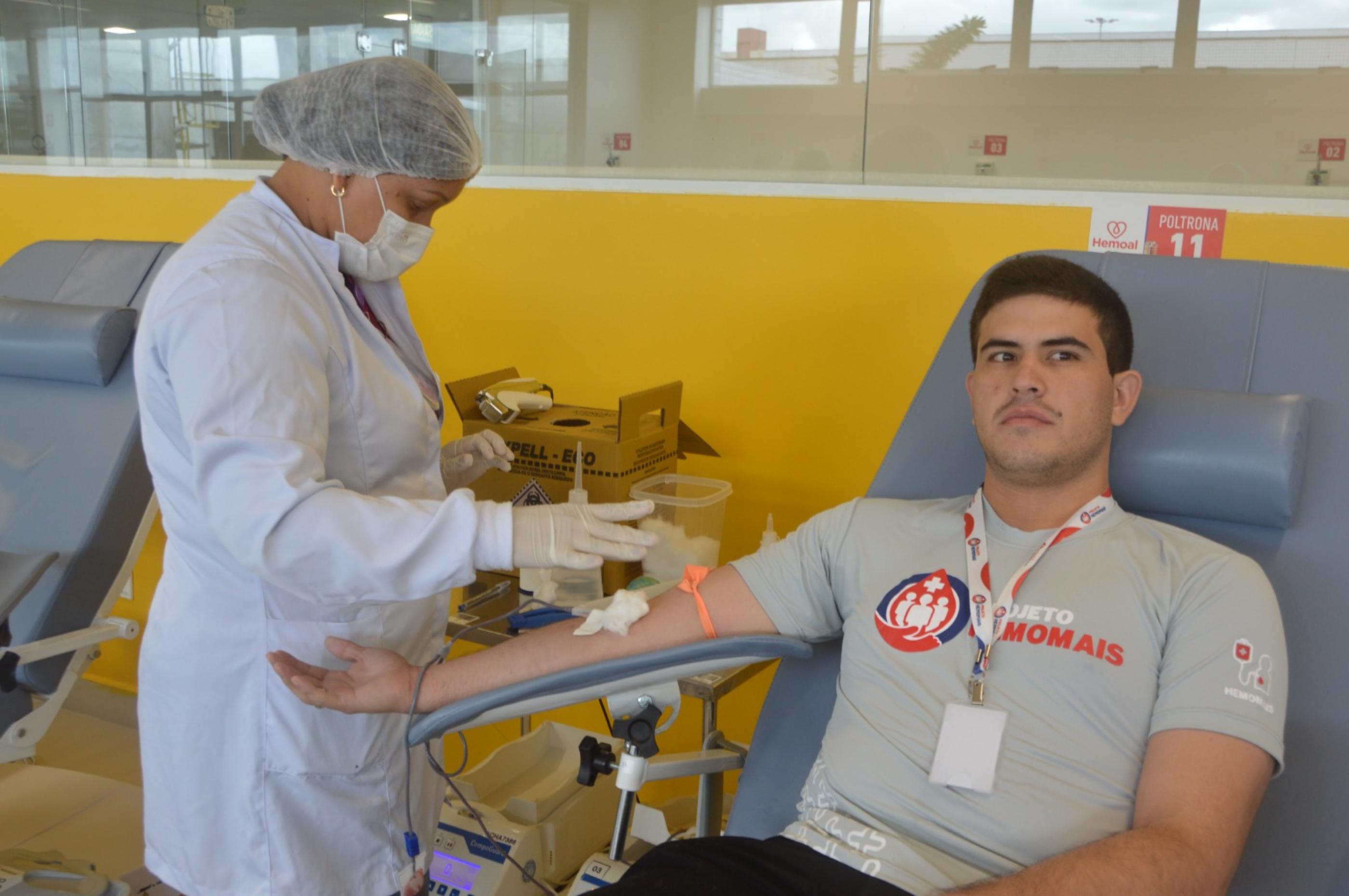 Coruripe e São José da Tapera recebem ação do Hemoal