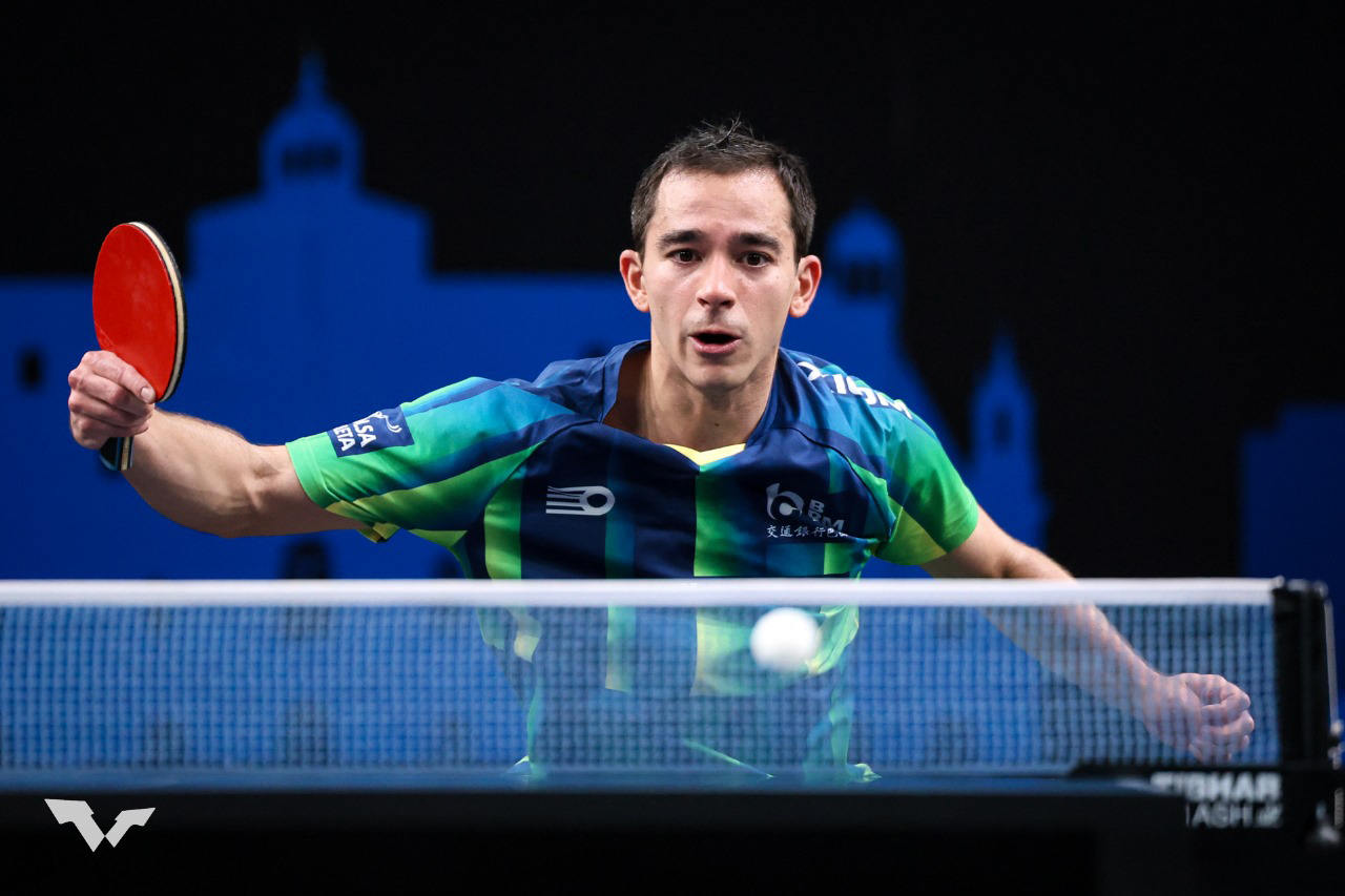 Calderano conquista título do WTT Star Contender e é vice nas duplas mistas
