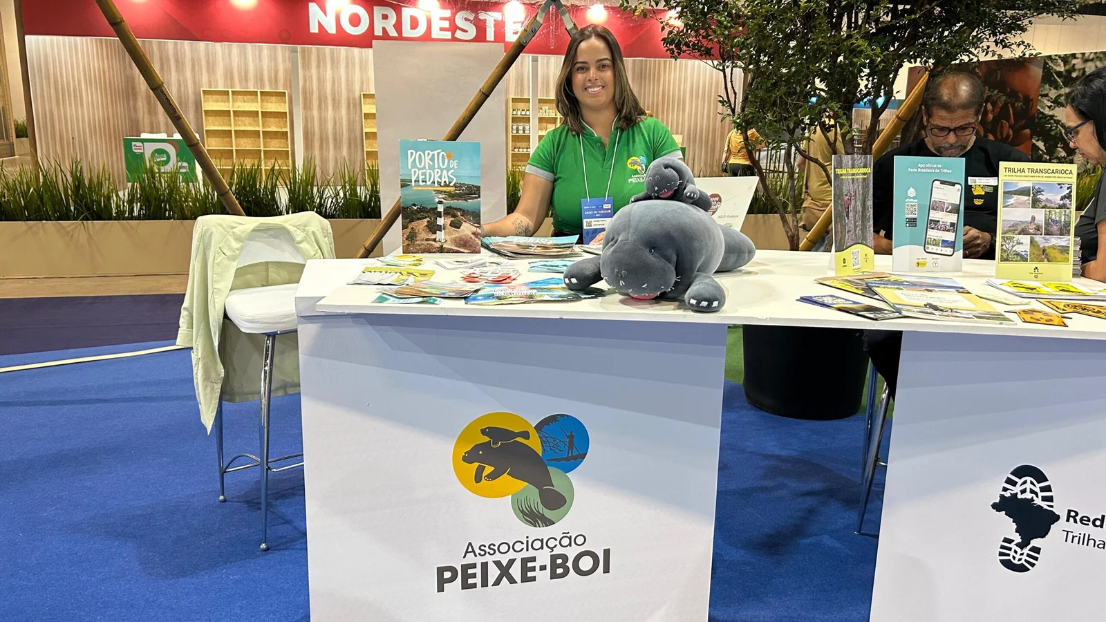 Exemplo de sustentabilidade, Associação Peixe Boi inova no Salão do Turismo
