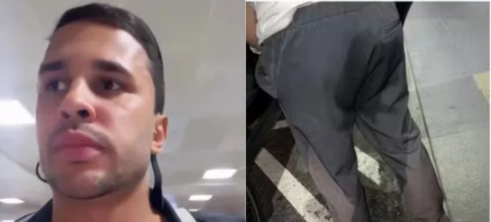 Lucas Guimarães passa por perrengue durante viagem: “Todo mijado”