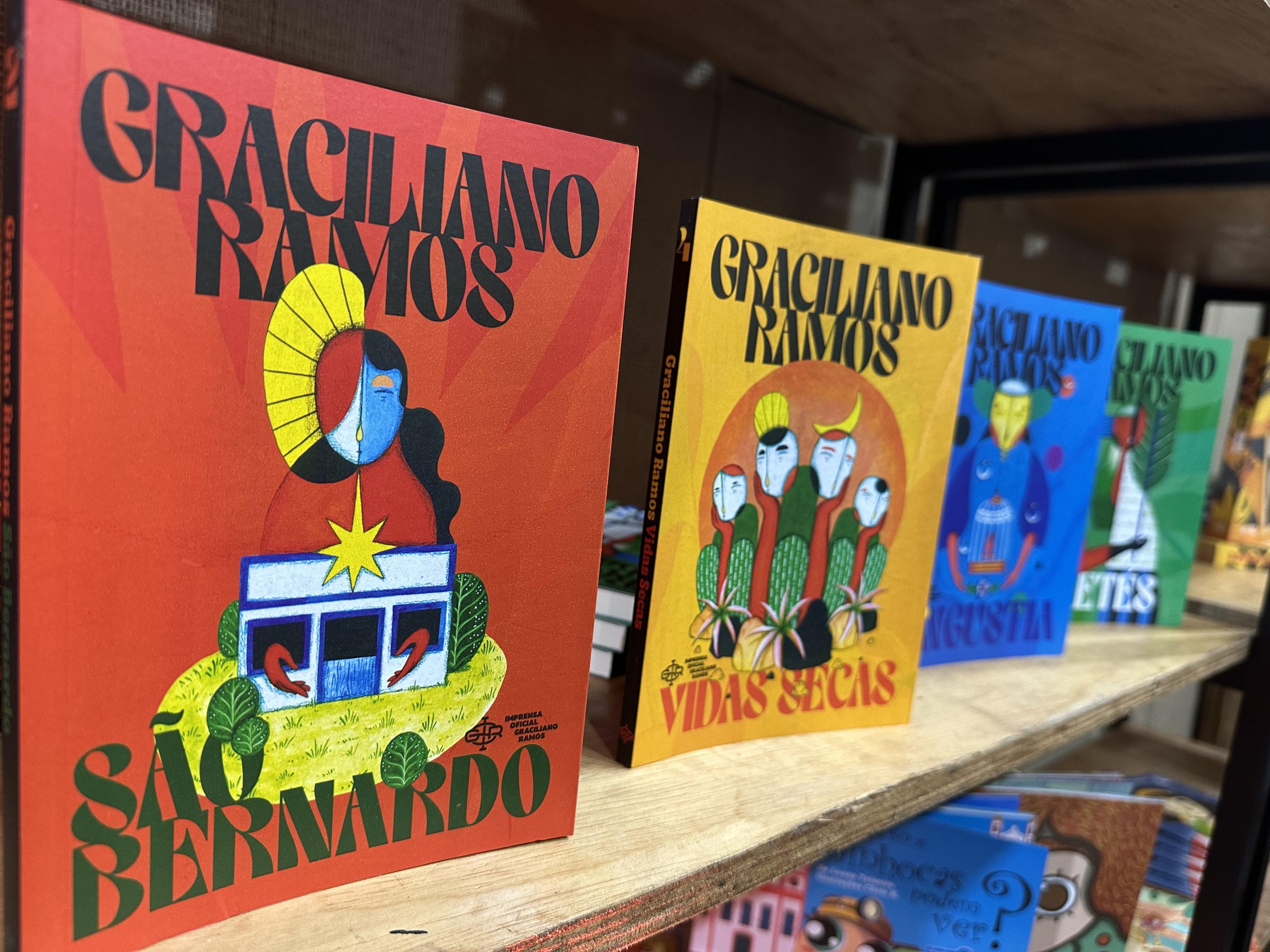 Imprensa Oficial lança Coleção Graciliano Ramos na 11ª Bienal Internacional