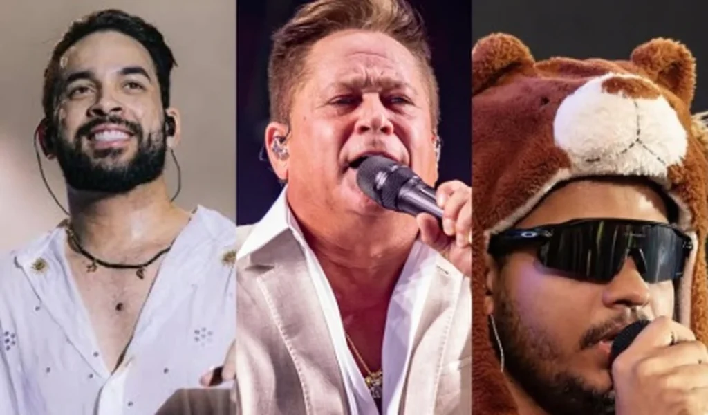 Leonardo, Henry e Mikael agitam bastidores do São João de Arapiraca