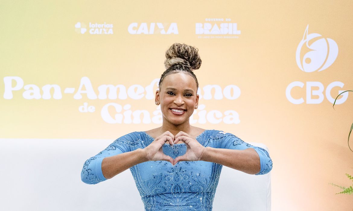 Rebeca Andrade volta às competições com ouro inédito no Pan-Americano