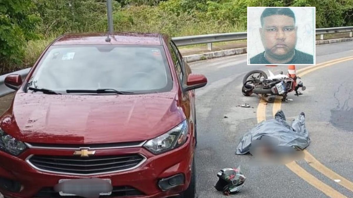 Motociclista morre em colisão com carro no bairro do Barro Duro, em Maceió