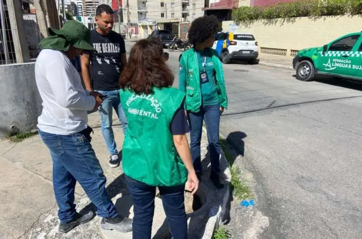 Fiscalização identifica despejo irregular de esgoto na Jatiúca