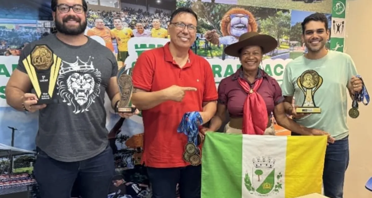 Arapiraquense de 68 anos conquista seis medalhas em competição nacional de atletismo