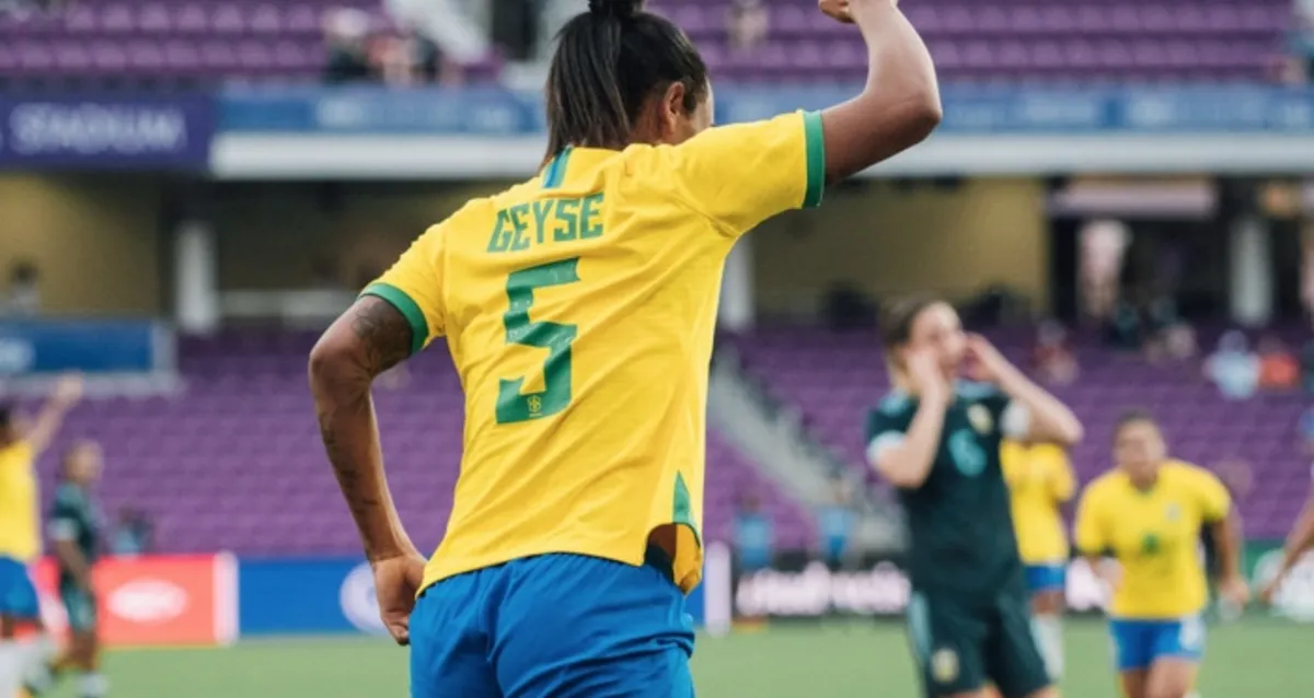 Alagoana de Maragogi, Geyse é convocada para defender a Seleção Brasileira