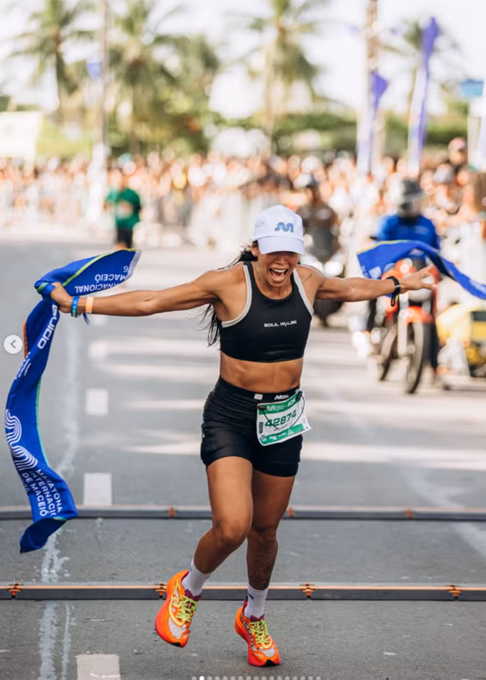 Pernambucano e alagoana vencem a Maratona Internacional de Maceió