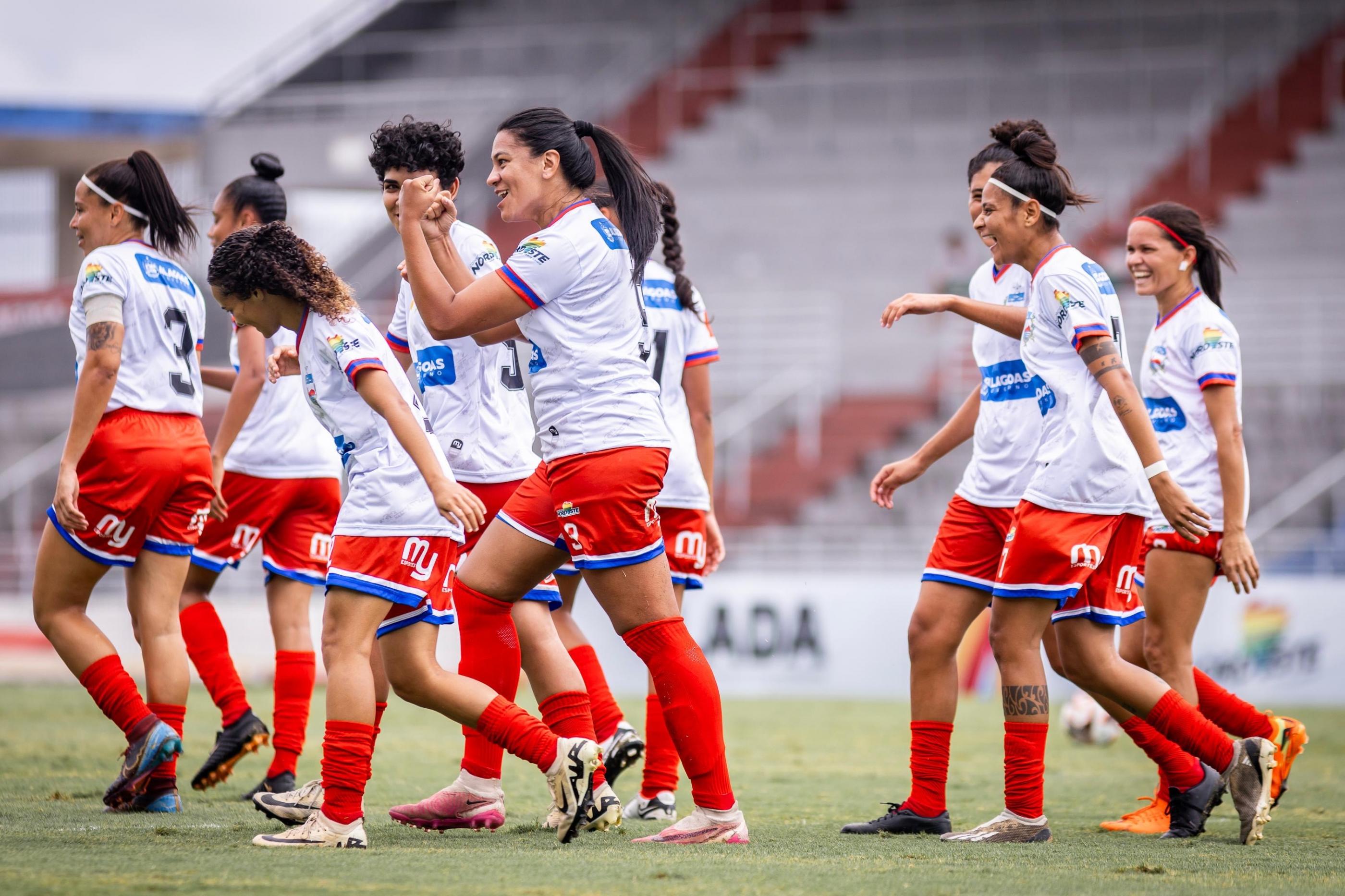 Seleção Alagoana avança com 100% de aproveitamento e se firma como favorita na Copa Rainha Marta Nordeste