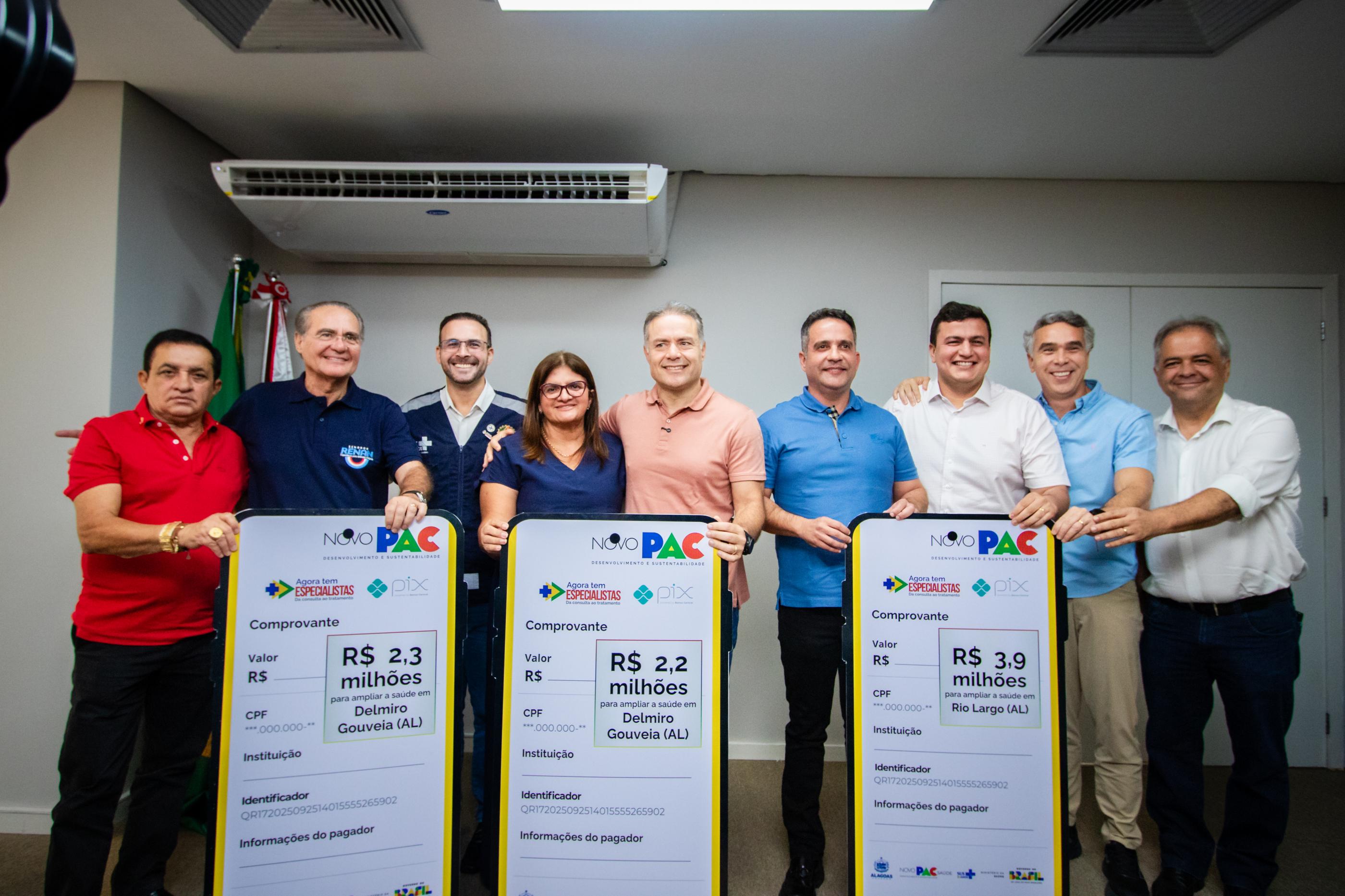 PAC destina R$ 30 milhões para novas unidades de saúde em Alagoas