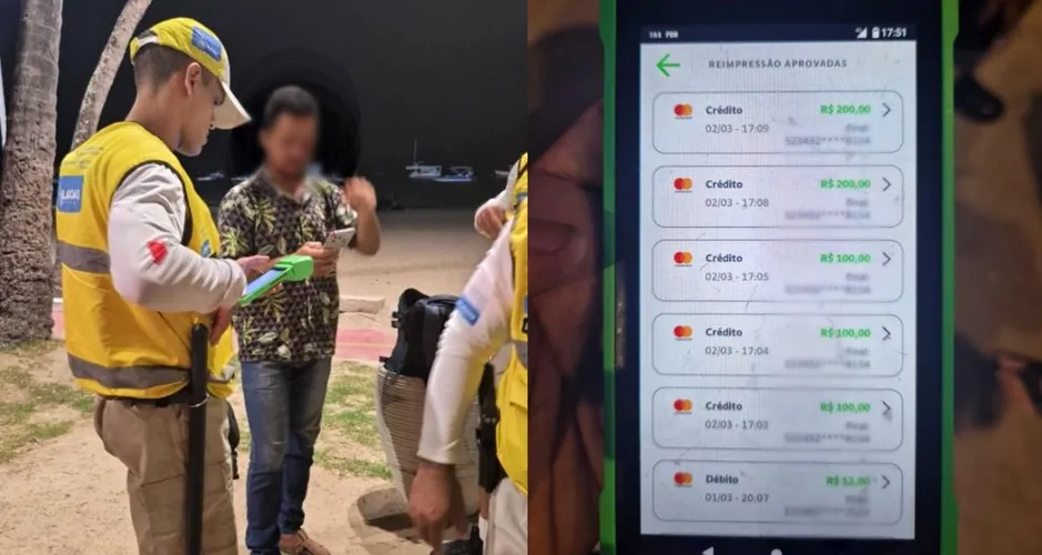 Ambulante é preso após usar cartão perdido e gastar R$ 700 em Maceió