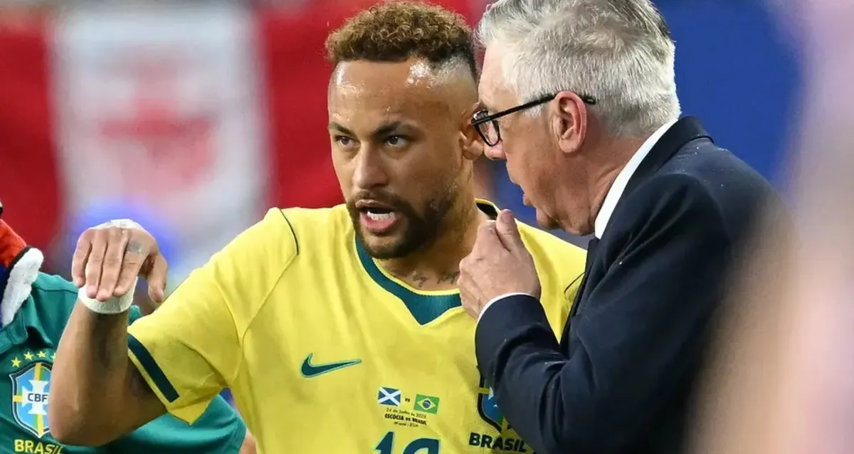 Ancelotti dá aval: Neymar já aguenta os 90 minutos inteiros