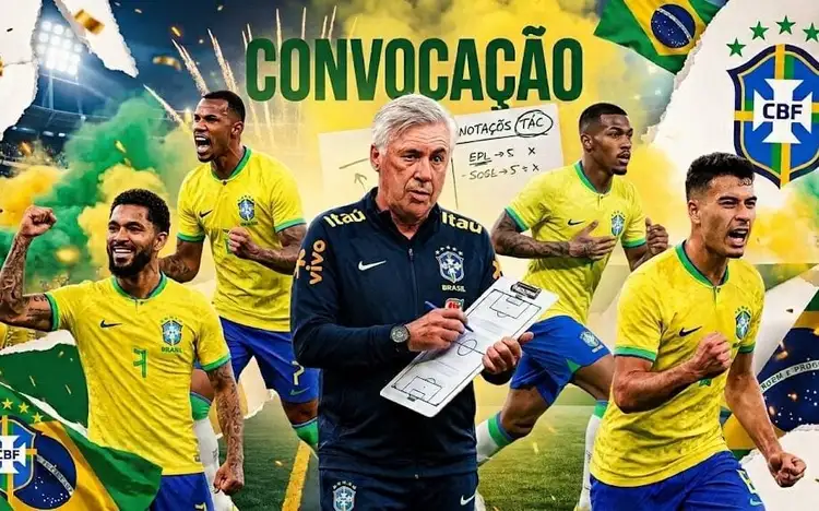 :Brasileiros brilham na Europa antes de lista de Ancelotti na Seleção