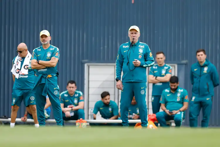 Ancelotti confirma escalação do Brasil contra a Austrália em amistoso