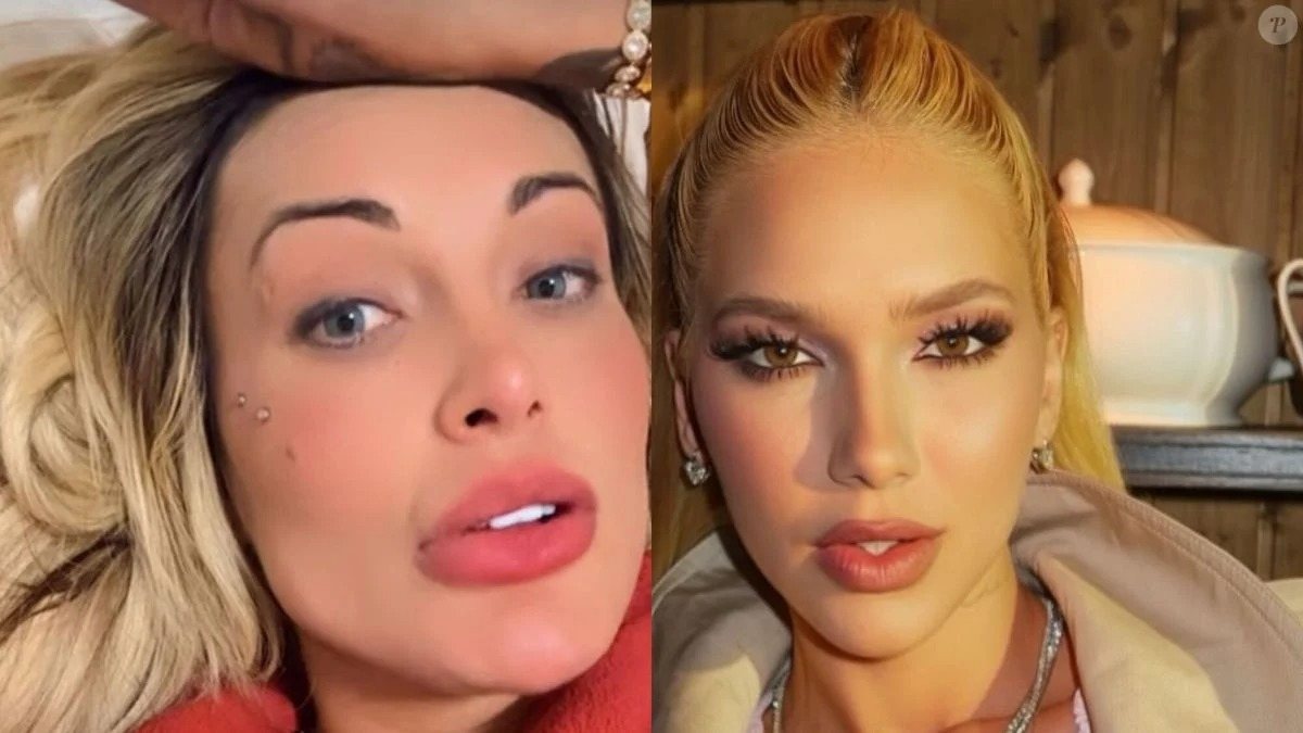 Andressa Urach joga a real sobre fotos sensuais de Virginia: 'Alguém avisa...'