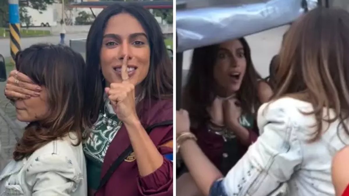 Anitta se surpreende ao não ser reconhecida por atriz