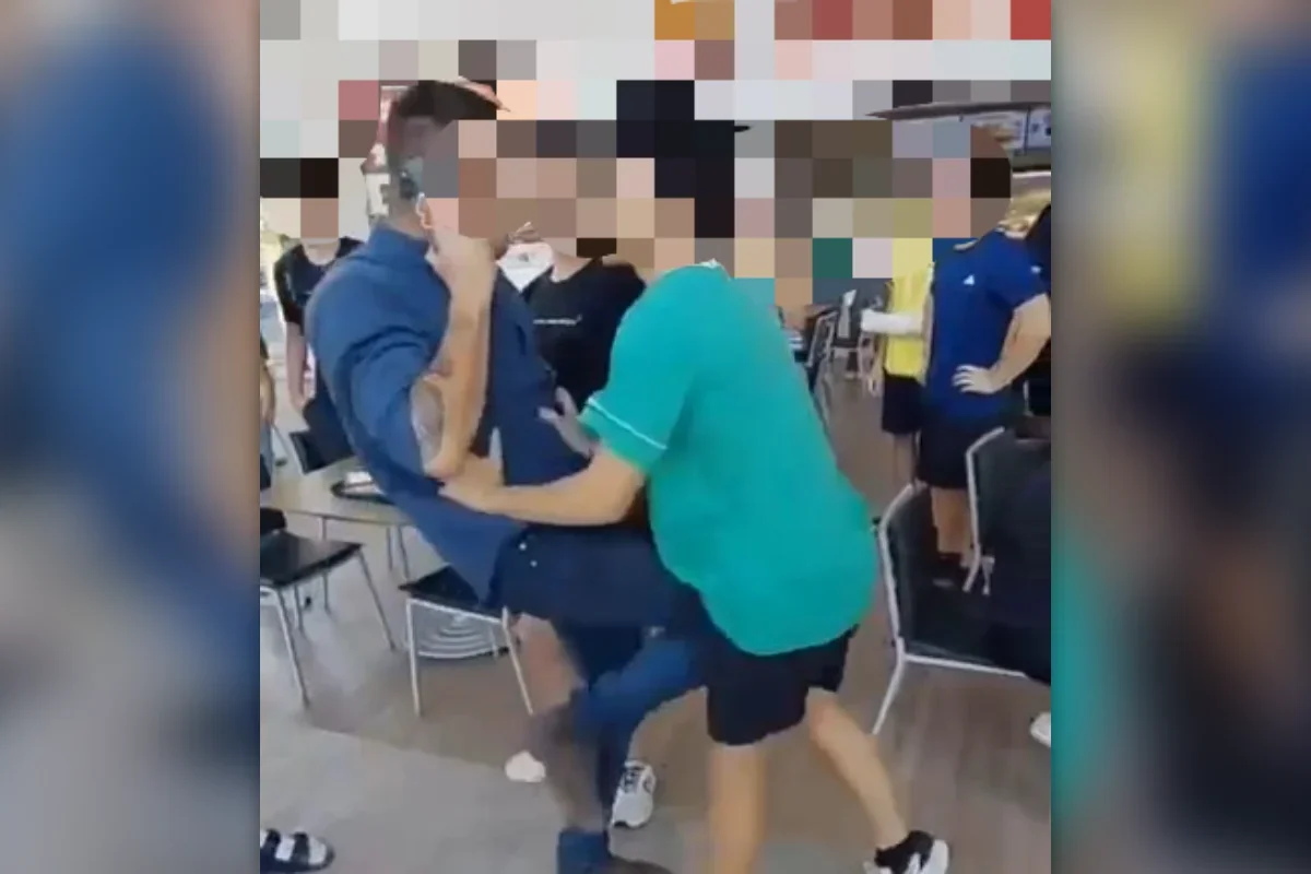 Briga entre adolescentes termina em agressão após pai entrar na confusão no DF