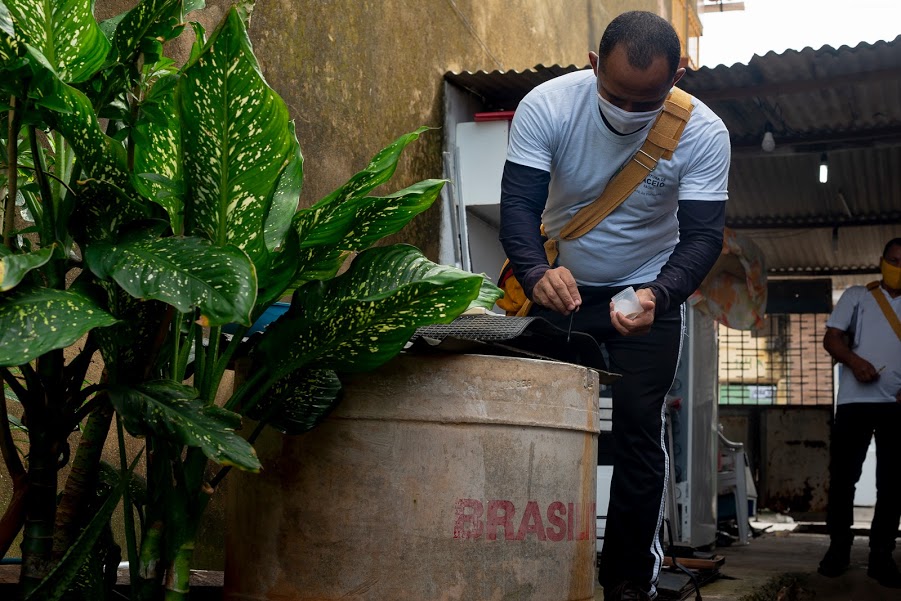 Maceió realiza mutirão contra a dengue e deve realizar 24 mil visitas em dois dias