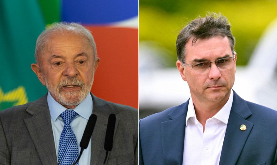 AtlasIntel: Lula lidera Flávio Bolsonaro em cenário de 2º turno