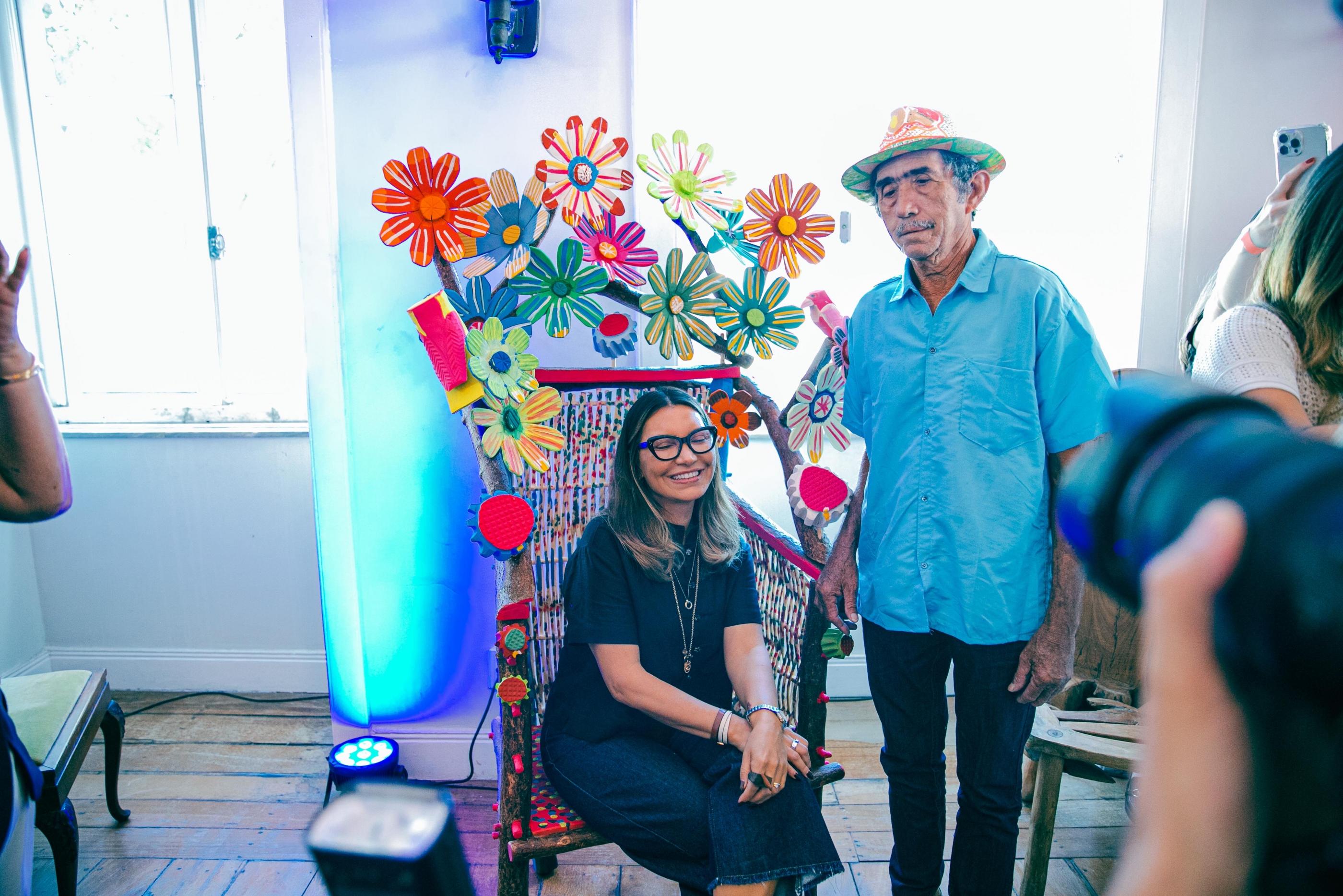 Artesanato de Alagoas ganha elogio e admiração da primeira-dama do País