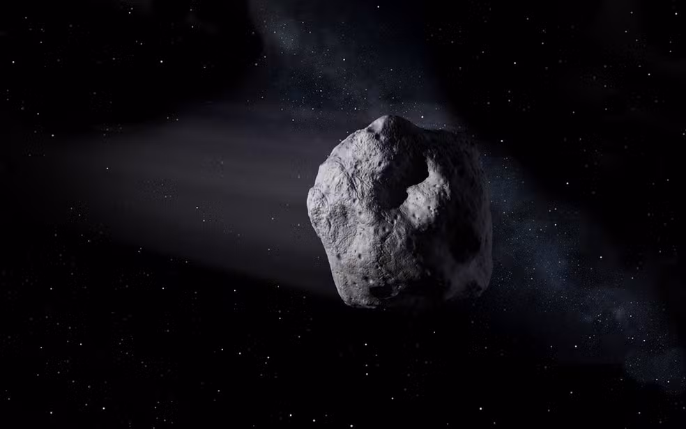 Grande asteroide se aproxima da Terra no sábado sem risco de colisão
