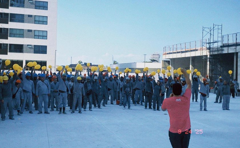Saúde mental: ação reforça cuidados entre trabalhadores de construção civil em Maceió