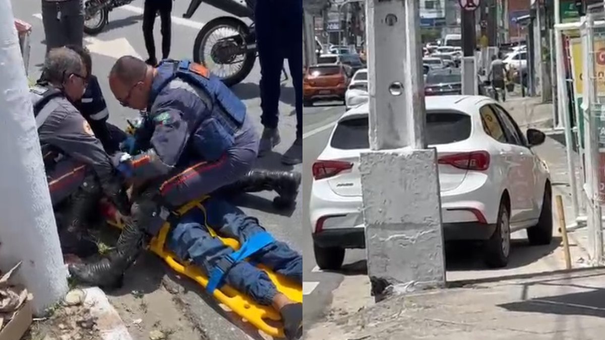 Ciclista atropelado no Poço segue em estado grave na UTI do HGE
