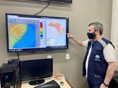 Sala de Alerta emite aviso meteorológico para possibilidade de pancadas de chuvas