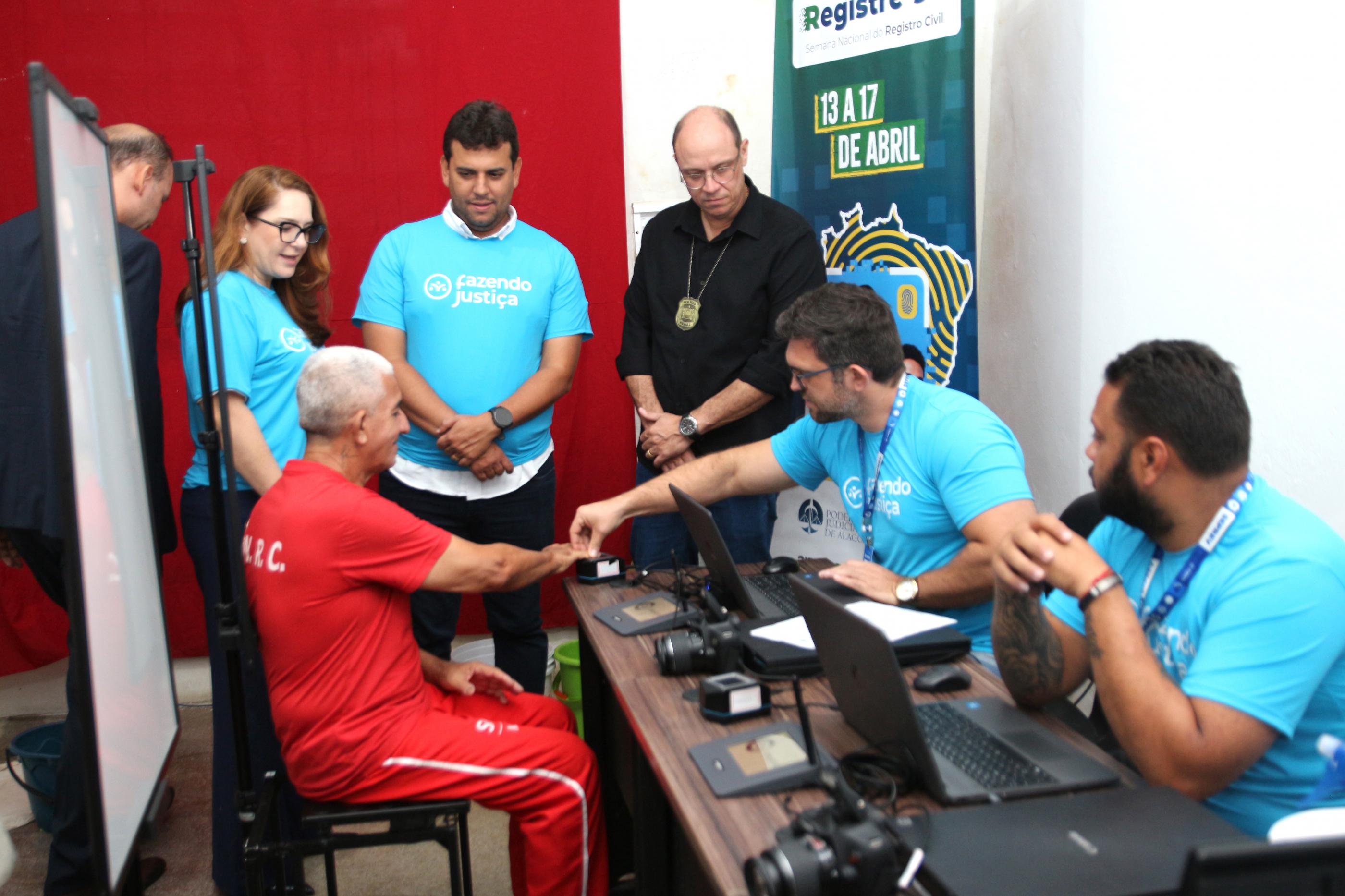 Ação amplia acesso à documentação civil no sistema prisional de Alagoas