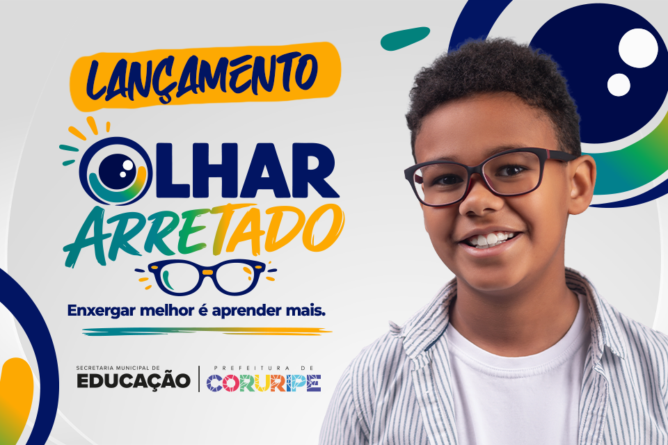 Prefeitura de Coruripe entrega 150 óculos para estudantes atendidos por projeto
