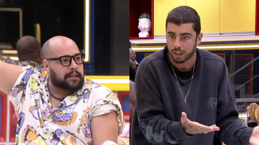 Tiago Abravanel interfere ao ouvir Pedro Scooby gritar com Bárbara durante discussão