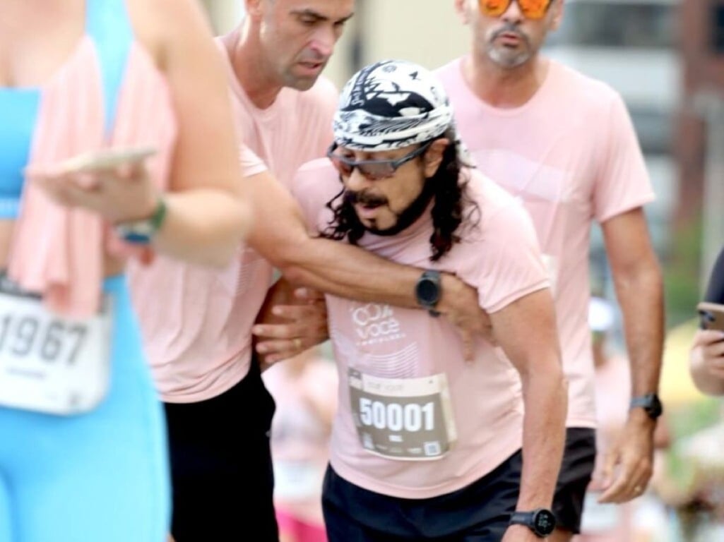 Bell Marques passa mal durante corrida em Fortaleza: 'Me recuperando'