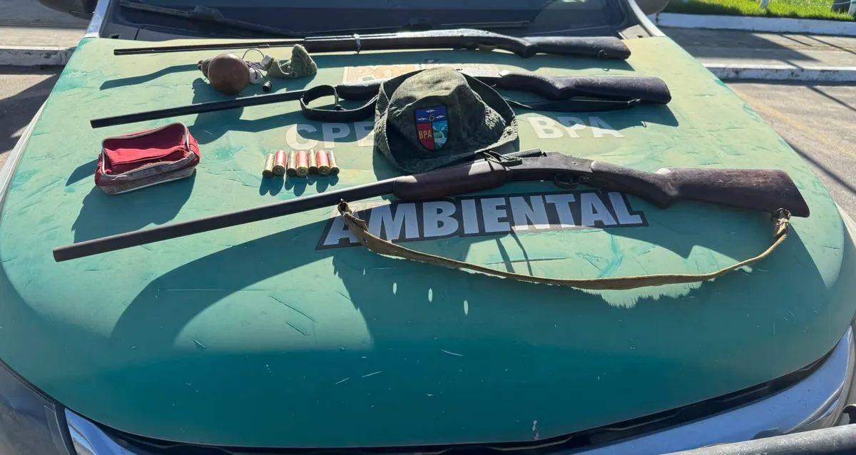 Operação flagra armas, caça ilegal e encontra animais em freezers em AL