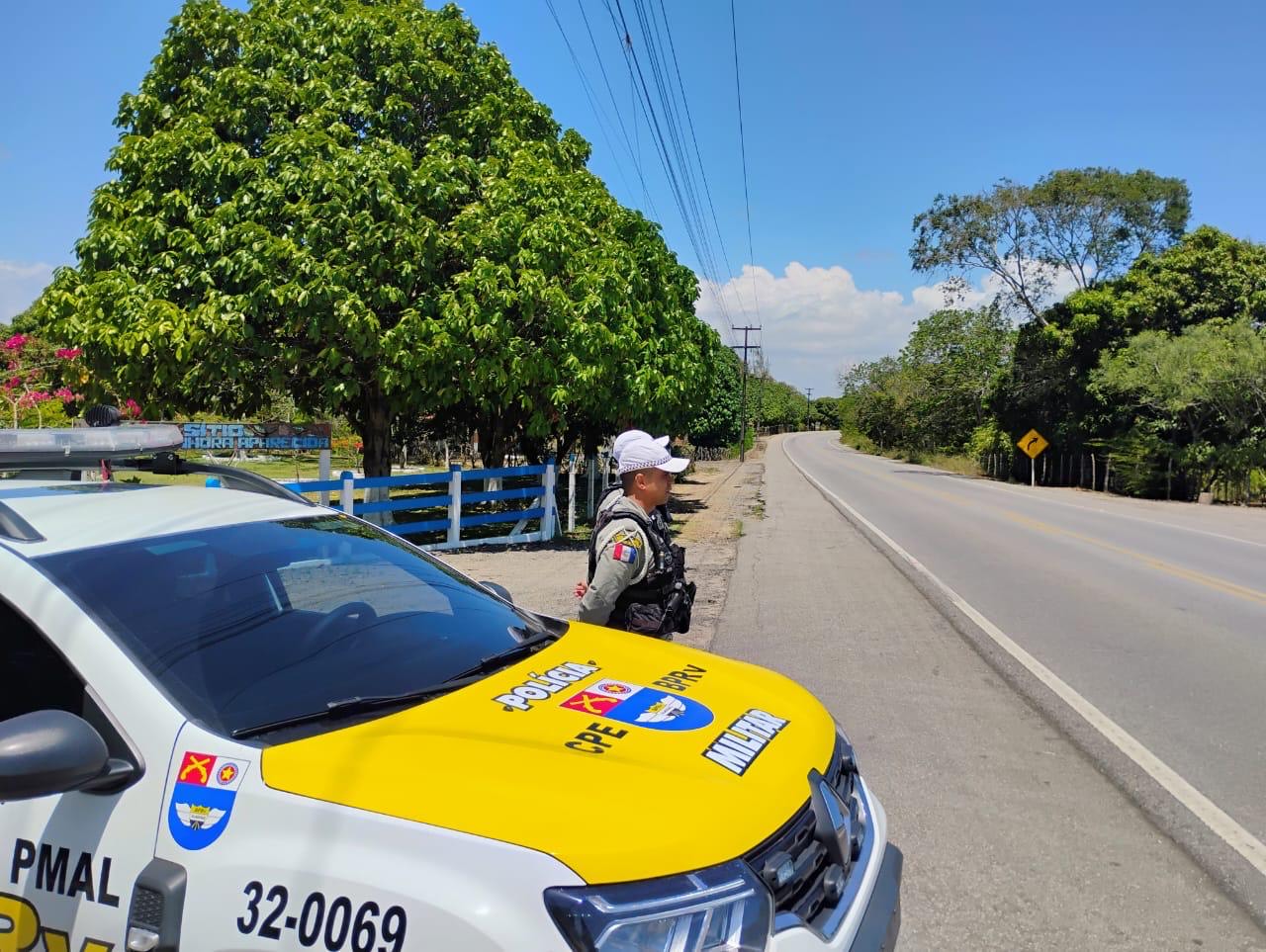 BPRv contabiliza 27 acidentes em estradas alagoanas na virada de ano