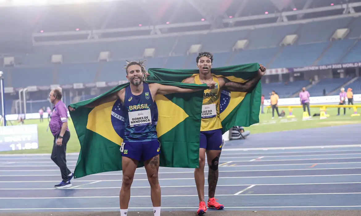 Brasil assume liderança no Mundial Paralímpico com seis novas medalhas
