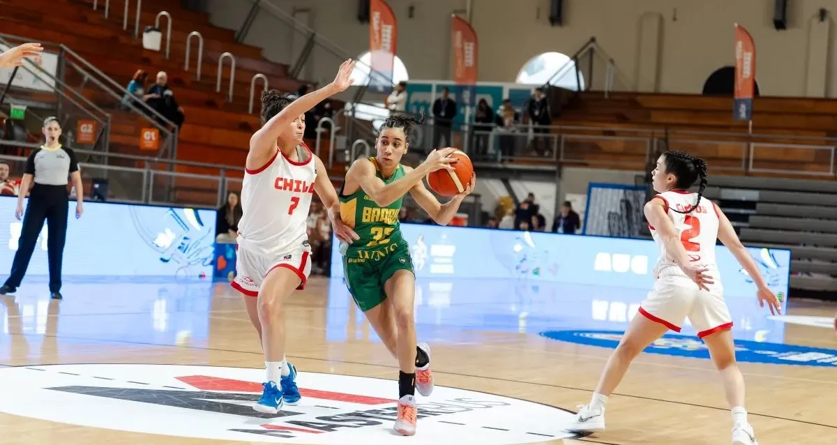 Brasil estreia com vitória de 85 a 57 sobre Chile na AmeriCupW