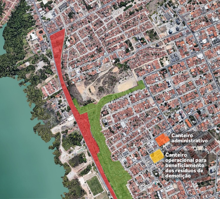 Braskem realiza estabilização e drenagem da encosta do Mutange